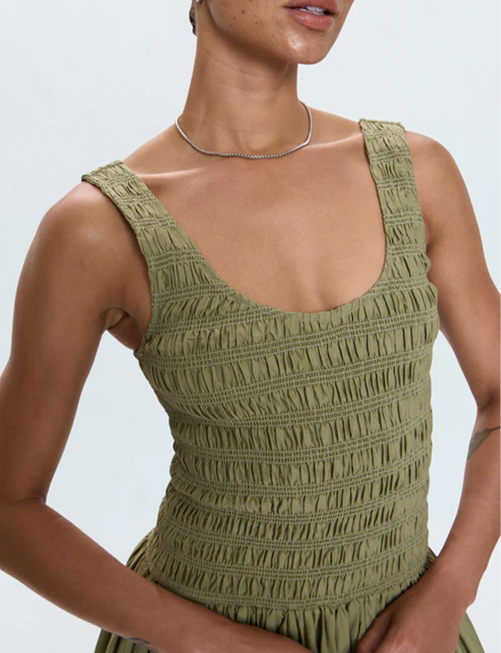 Alessia Dress, Sage
