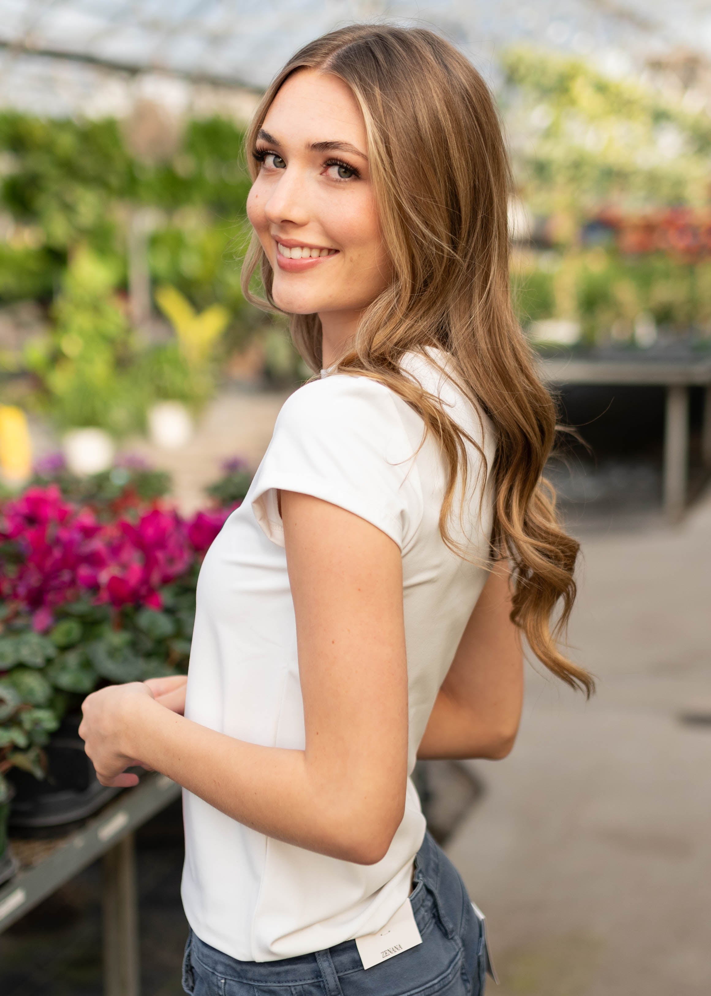 Gabriela White Tee