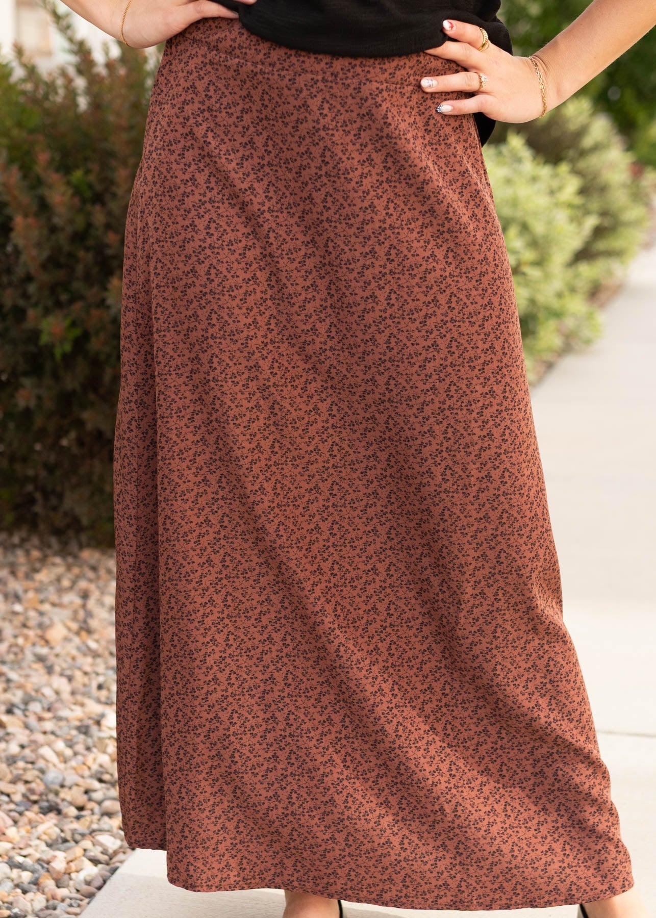 Sabrina Chestnut Pattern Skirt