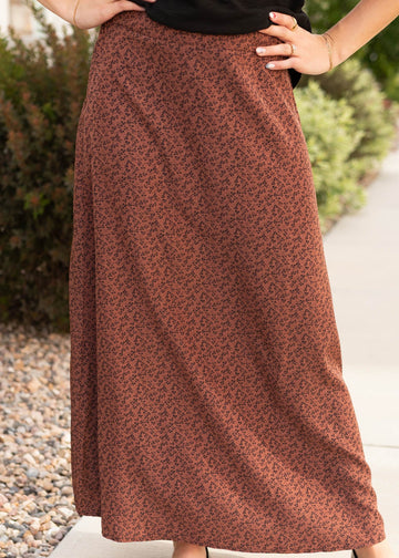 Sabrina Chestnut Pattern Skirt