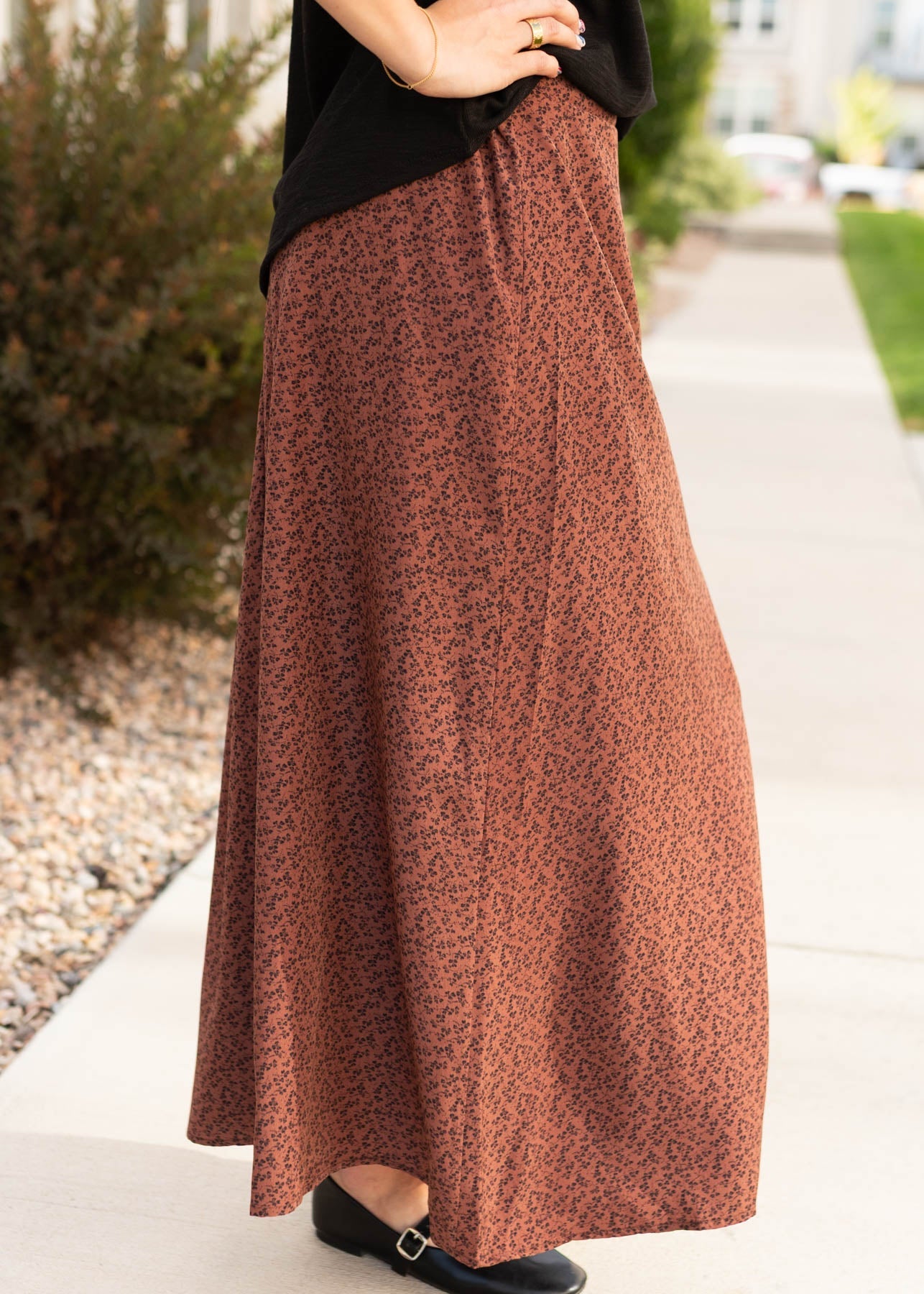 Sabrina Chestnut Pattern Skirt